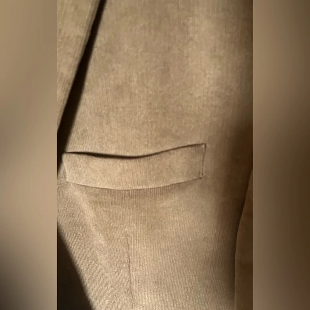 Lauren Ralph Lauren Men's Corduroy Blazer Elbow Patch - Brown - 44R